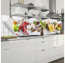 Küchenrückwand mySPOTTI splash Bildmotiv Gewürzen 220x60 cm-thumb-2