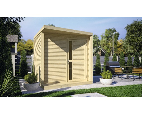 gartenhaus bertilo design concept mit fussboden 297 x 237 cm natur bei hornbach kaufen