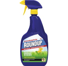Unkrautbekämpfungsmittel Roundup Rasen-Unkrautfrei 1 L Anwendungsfertiges Pumpspray, auch im Ansaat-Jahr anwendbar-thumb-0