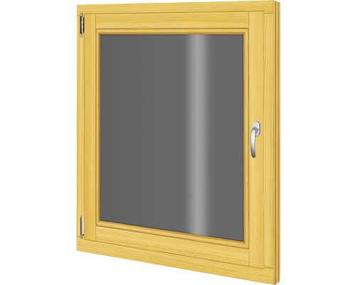 Holzfenster Fichte 880x980 mm DIN Links