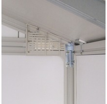 Gartenhaus Grosfillex Utility V4 242 x 162 cm graugrün-weiß-thumb-3