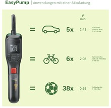 Akku-Druckluftpumpe Reifenfüller Bosch EasyPump 3,6V (Druck: 10,3 bar)-thumb-1