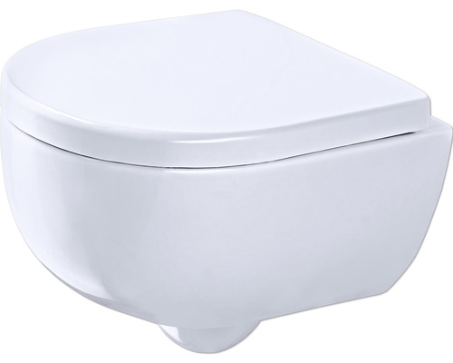 Keramag / GEBERIT Spülrandloses Wand-WC-Set Renova Compact weiß