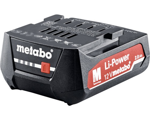 Ersatzakkupack Metabo Li-Power 12V (2,0 Ah)