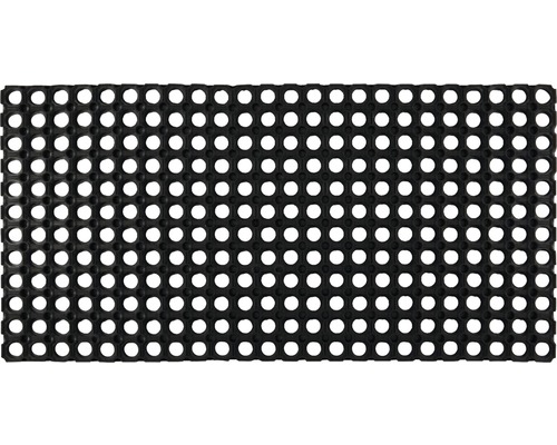 Fussmatte schwarz 50x100 cm-0
