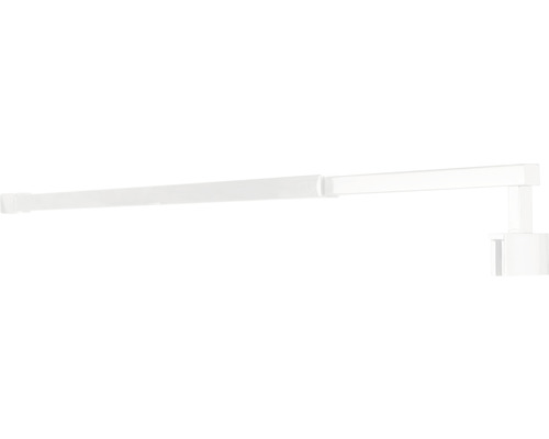 basano Stabilisationsbügel Modena quadratisch 73-120 cm weiß matt