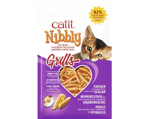 Katzensnack cat it Nibbly Wraps, Hühnchen & Fisch 30 g-0