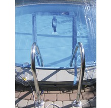 Pool Abdeckung Planet Pool Cabrio Dome transparent für breiten Handlauf Ø 500 cm-thumb-6