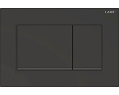 Betätigungsplatte GEBERIT Sigma 30 schwarz matt lackiert 115.883.16.1