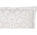 Auflage für Hochlehner beo® Terrassa 118 x 46 cm Baumwoll-Mischgewebe beige weiß