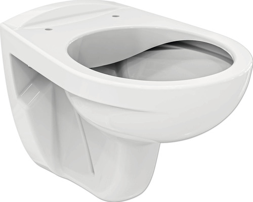 Wand-WC Ideal Standard Eurovit Tiefspüler ohne Spülrand weiß ohne WC-Sitz K881001