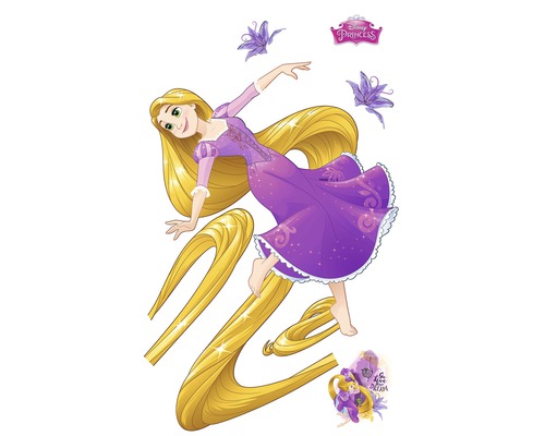 Wandtattoo Rapunzel XXL 127 x 200 cm