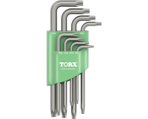 Winkelschraubendreher Set TX9–TX40 TORX 71666 8tlg.