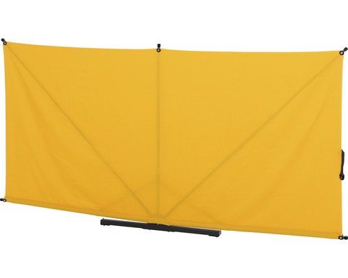 Sichtschutz Ben 150 x 280 cm Polyester gelb