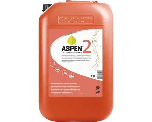 Alkylatbenzin Aspen 2-Takt fertig gem. 25 L für Gartenmaschinen und Forstgeräte-0