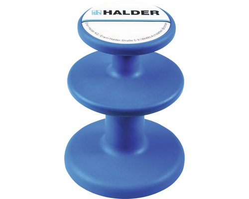 Magnethalter Ø 65 mm HALDER blau