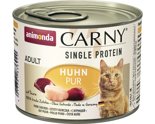 Katzenfutter nass animonda CARNY Single Huhn pur 200 g