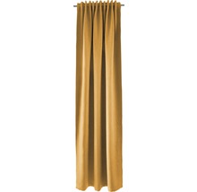 Vorhang mit Gardinenband Galdin gelb 140x245 cm-thumb-0