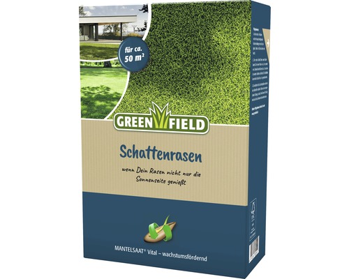Rasensamen Grenfield Schattenrasen 1 kg 50 m²
