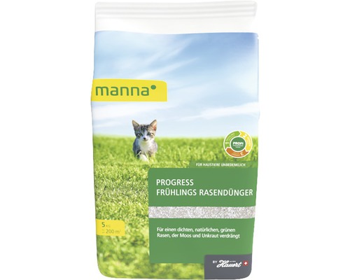 Frühlings-Rasendünger Manna Progress 5 kg 200 m²