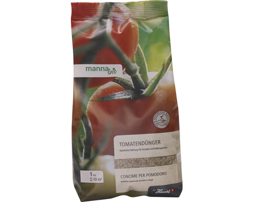 Tomatendünger Manna Bio organischer Dünger 1 kg 10 m²