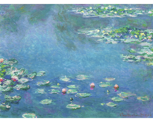 Fototapete Vlies Monet Seerosen 340 x 254 cm