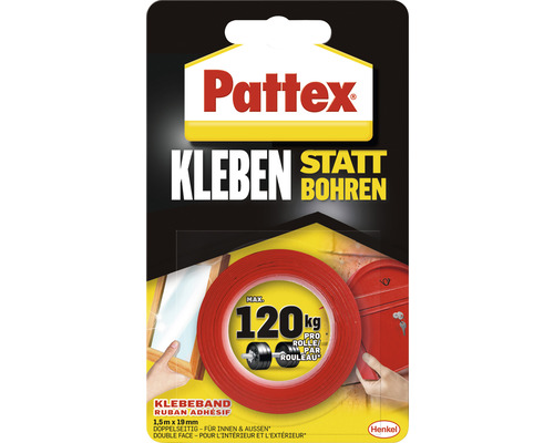 Pattex Montageband Superstark weiß 19 mm x 1,5 m