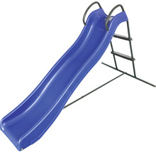 Kinderrutsche Freistehende Rutsche mit Wasseranschluss Kunststoff blau-thumb-1