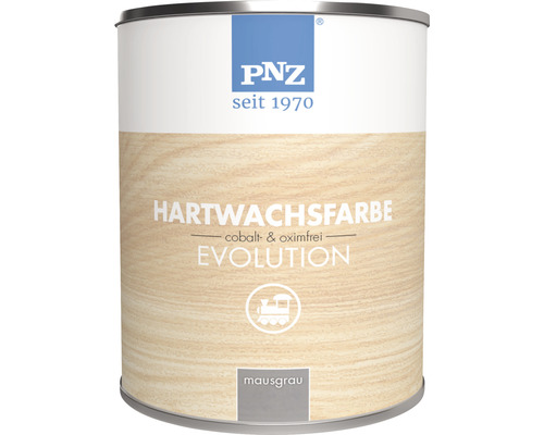 PNZ Hartwachsfarbe evolution mausgrau 750 ml
