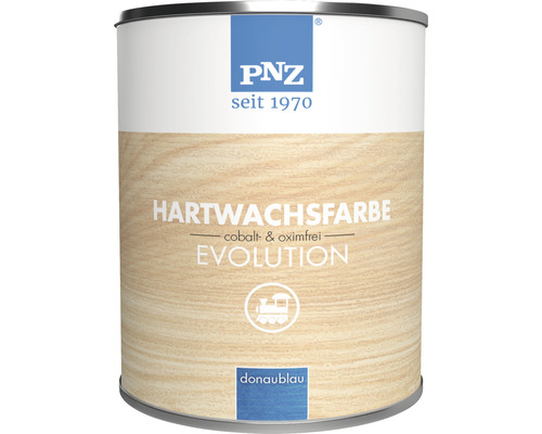 PNZ Hartwachsfarbe evolution donaublau 250 ml