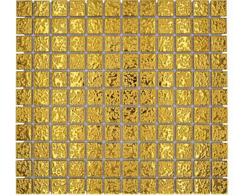 Keramikmosaik GO 282 30,2x33 cm gold