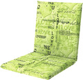 Stuhlauflage 100 x 48 x 5 cm 50 % Baumwolle, 50 % Polyester grün