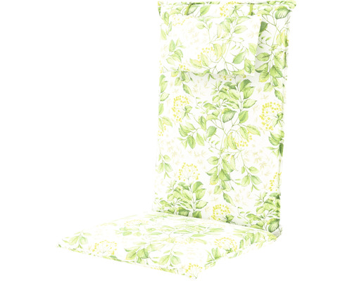 Stuhlauflage 119 x 48 x 6 cm 50 % Baumwolle, 50 % Polyester grün
