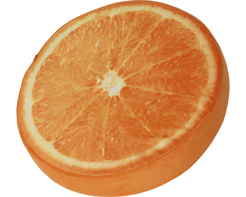 Kissen Sitzkissen Frucht orange 100 % Polyester orange