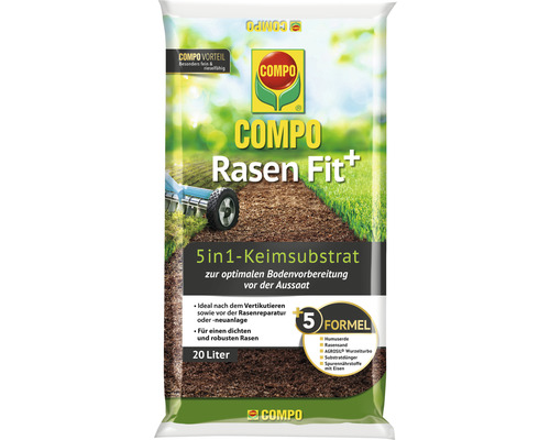 Rasen Fit+ 5in1 Compo Keimsubstrat 20 L 10 m²