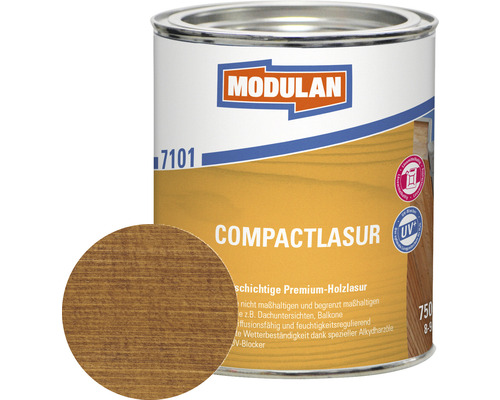 MODULAN 7101 Compactlasur nussbaum 750 ml