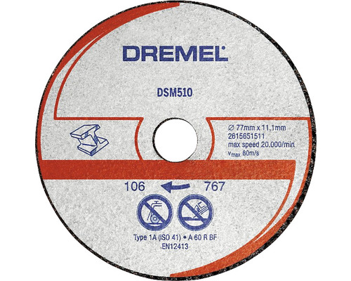Metall- und Kunststofftrennscheibe Dremel DSM20