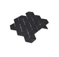 Keramikmosaik POV 05 schwarz matt 26,6x30,5 cm