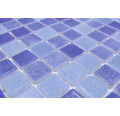 Glasmosaik VP1158PAT für Poolbau blau 31,6x31,6 cm