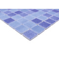 Glasmosaik VP1158PAT für Poolbau blau 31,6x31,6 cm