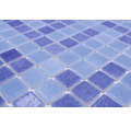 Glasmosaik VP1158PUR für Poolbau blau 31,6x31,6 cm