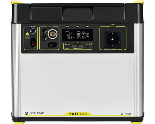 Goal Zero Yeti 3000x Batterie: Li-Ion NMC, 3032 Wh (10,8 V, 280,8 Ah) 31,65 kg App-Steuerung-0