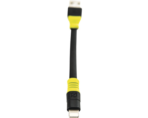 Goal Zero Verbindungskabel USB auf Lightning Kabel schwarz/gelb 12 cm