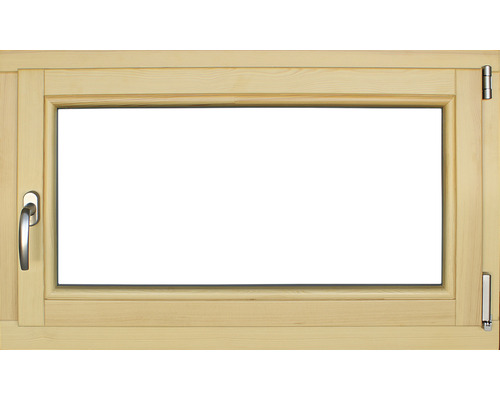 Holzfenster Kiefer lackiert 980x580 mm DIN Rechts