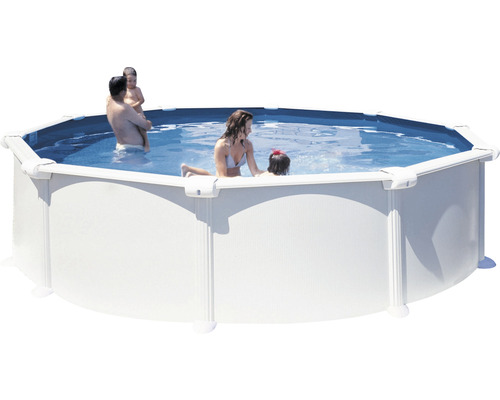 stahlwandpool set classic o 240 cm hohe 120 cm bei hornbach kaufen
