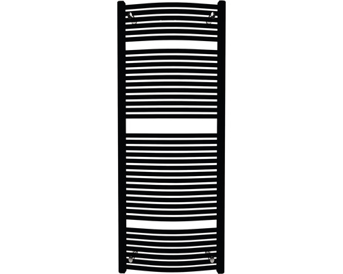 Badheizkörper Rotheigner SWING 1495 x 595 mm schwarz matt Anschluss Beidseitig unten