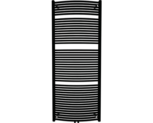 Badheizkörper Rotheigner SWING-M 1495 x 595 mm schwarz matt Anschluss Mittig unten