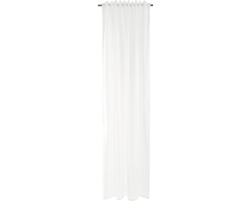 Vorhang mit verdeckter Schlaufe Lisa weiß 140 x 245 cm | HORNBACH