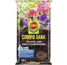 Compo Sana® Balkon- und Kübelpflanzenerde (45 Sack x 50 Liter = 2,25 m³) 1 Palette-thumb-1