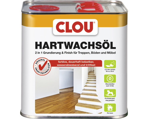 Clou Hartwachsöl 2,5 l-0